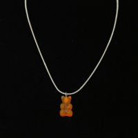 Kette Bärchen orange