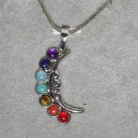 Kette Chakra Mond
